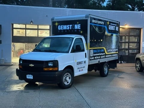 Gemstone Coating work truck
